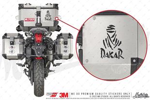 RFBK29 Siyah Reflektif Dakar Etiketi