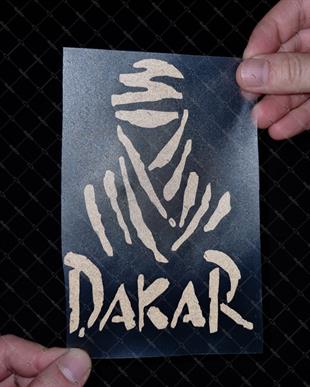 RFBK29 Siyah Reflektif Dakar Etiketi