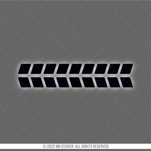 RFBK6 Siyah Reflektif Kask Seridi V2