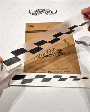 RFBK7 Siyah Reflektif Kask Seridi V1