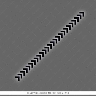 RFBK9 Siyah Reflektif Ok Serit (Kaska Uygun)