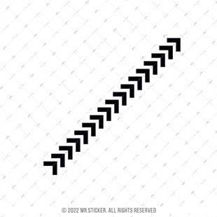 RFBK9 Siyah Reflektif Ok Serit (Kaska Uygun)