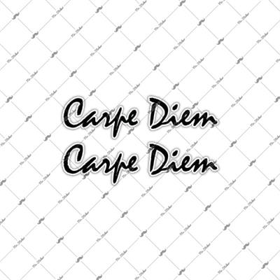 RFHLM110 Carpe Diem Yazili Etiket Seti
