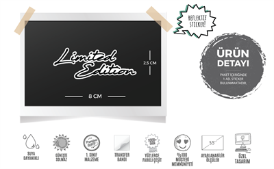 RFHLM112 Limited Edition Etiketi Kucuk Boy