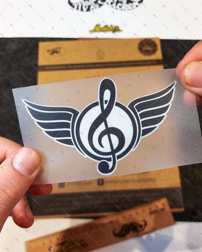 RFHLM12 Reflektif Kanatli Sol Anahtari Etiketi