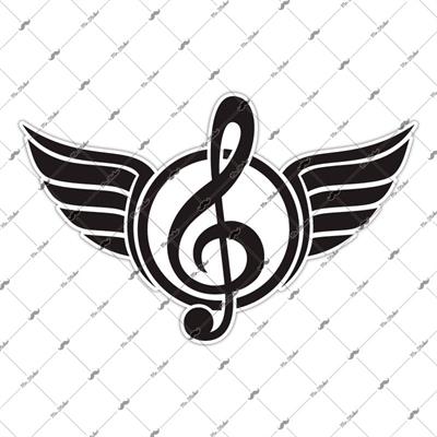 RFHLM12 Reflektif Kanatli Sol Anahtari Etiketi