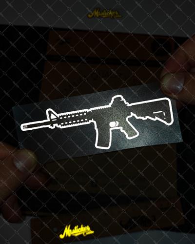 RFHLM120 Reflektif Tüfek Silüeti