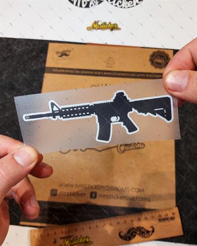 RFHLM120 Reflektif Tüfek Silüeti