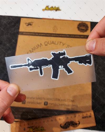 RFHLM121 Reflektif Tüfek Silüeti