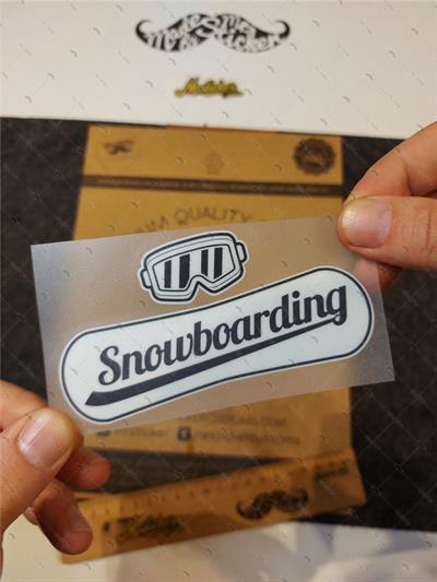 RFHLM129 Reflektif Snowboard ve Gozluk Etiket Seti