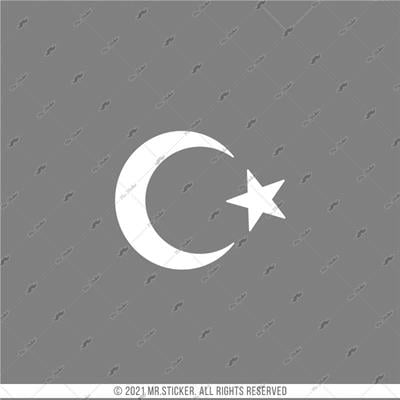 RFHLM13 Reflektif Ay Yildiz Etiketi