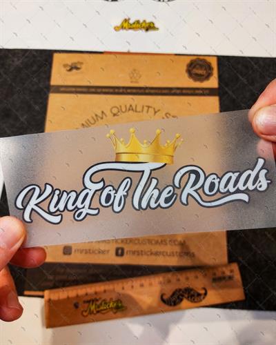 RFHLM139-Reflektif-Altin-Tacli-Yollarin-Krali-Yazili-Etiket