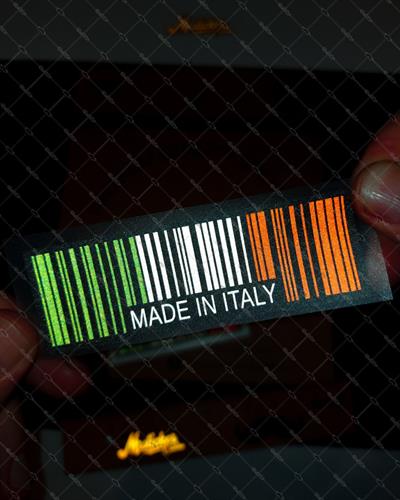 RFHLM140 Reflektif Made In Italy Yazili Barkod Etiketi 2 li Set