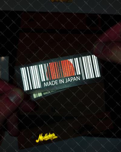 RFHLM141 Reflektif Made In Japan Yazili Barkod Etiketi 2 li Set