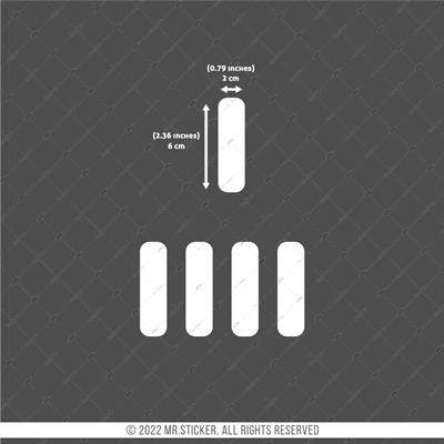 RFHLM147-Reflektif Seritler 8li Paket