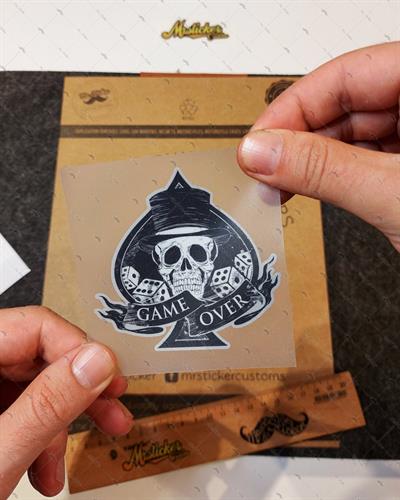 RFHLM150 Oyun Bitti Yazili Etiket