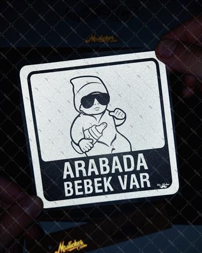 RFHLM169 Reflektif Arabada Bebek Var Etiketi
