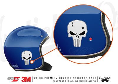 RFHLM171 Reflektif SS Kurukafa Etiketi 3lu Set