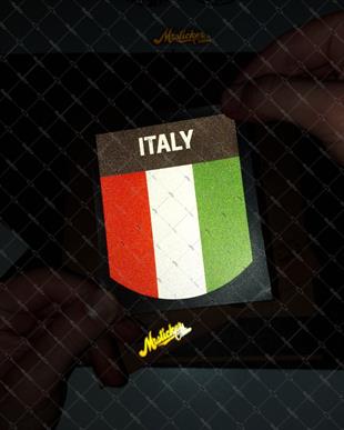 RFHLM177 Reflektif Italy Yazili Etiket