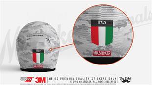 RFHLM177 Reflektif Italy Yazili Etiket