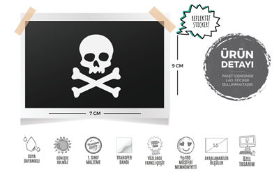 RFHLM21 Reflektif Tehlike Isareti Etiketi