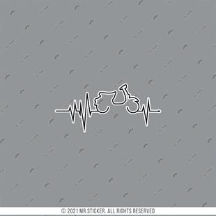 RFHLM223 Reflektif Scooter Kalp Ritim Etiketi