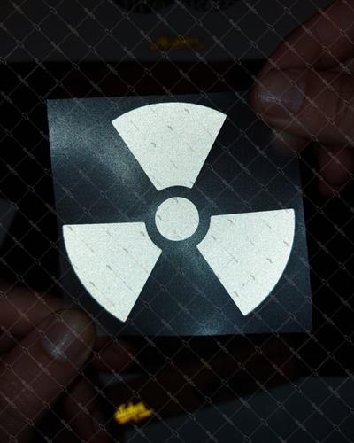 RFHLM23 Reflektif Radyasyon Isareti Etiketi