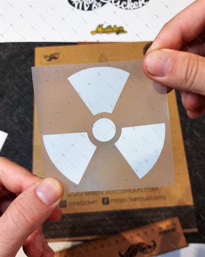 RFHLM23 Reflektif Radyasyon Isareti Etiketi