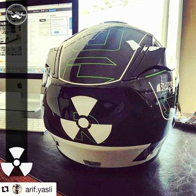 RFHLM23 Reflektif Radyasyon Isareti Etiketi