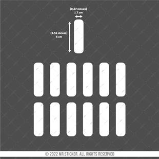 RFHLM243 Reflektif Serit Seti 51 Parca