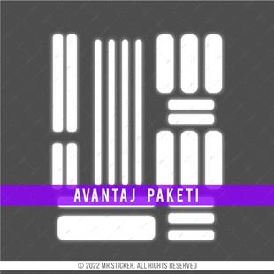 RFHLM244 Reflektif Serit Seti 47 Parca