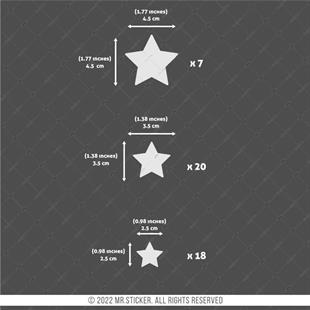 RFHLM245 Reflektif Yildiz Seti 45 Parca