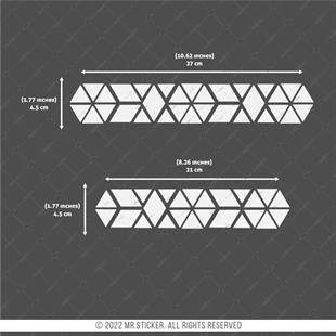RFHLM247 Reflektif Ucgen Seti