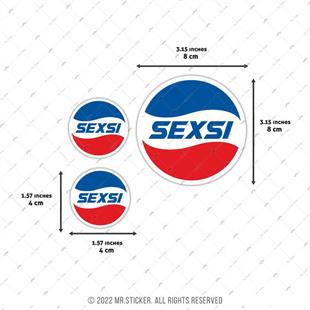 RFHLM258 Reflektif Sexsi Yazılı Etiket Seti