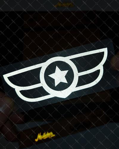 RFHLM29 Reflektif Asker Yildizi Etiketi