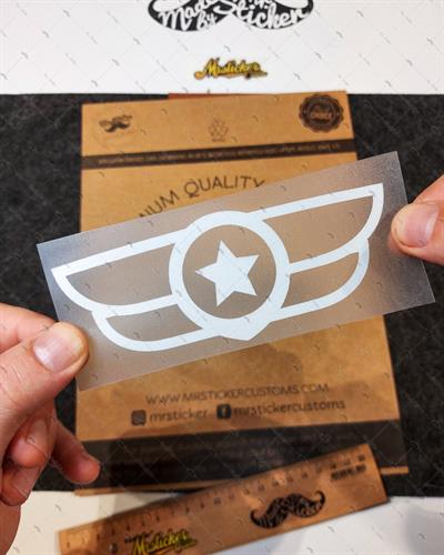 RFHLM29 Reflektif Asker Yildizi Etiketi