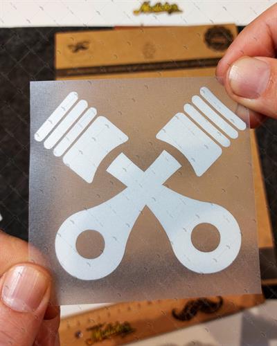 RFHLM35 Reflektif Piston Etiketi