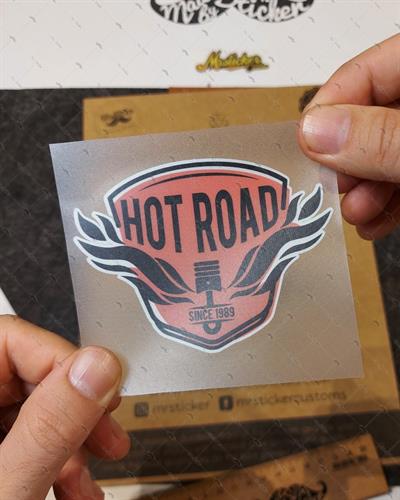 RFHLM37 Reflektif Kizgin Yol Yazili Etiket