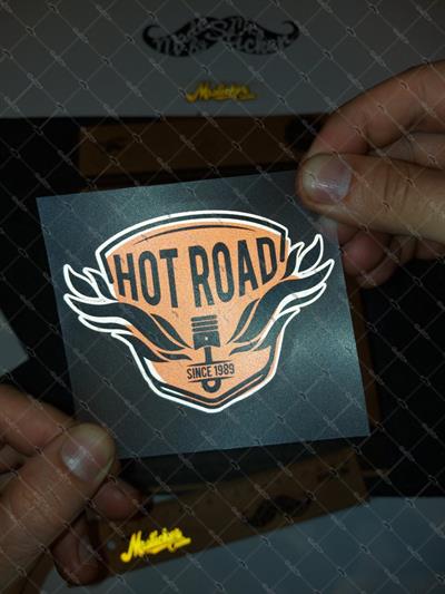 RFHLM37 Reflektif Kizgin Yol Yazili Etiket