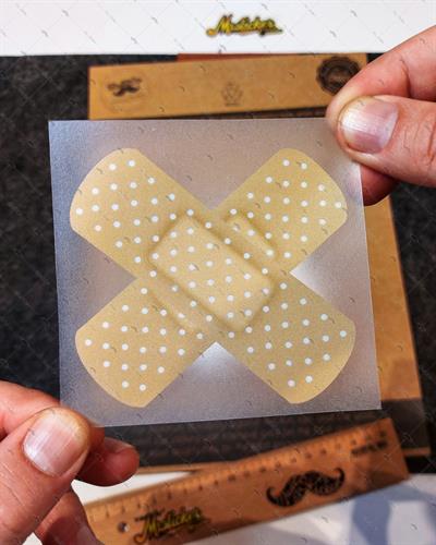 RFHLM39 Reflektif Yara Bandi Etiketi - Tek Parca