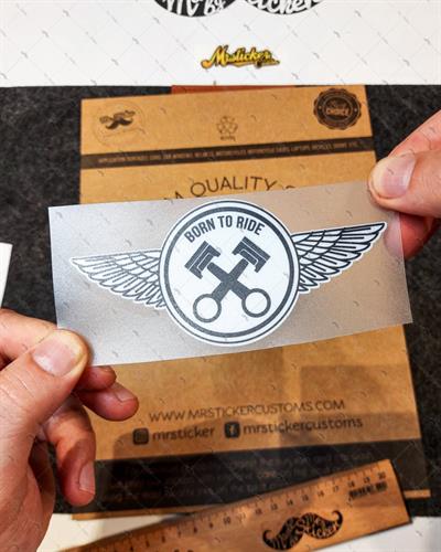 RFHLM40 Reflektif Surmek Icin Dogmus Yazili Etiket