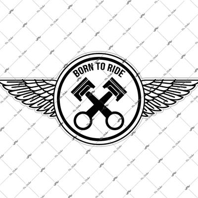 RFHLM40 Reflektif Surmek Icin Dogmus Yazili Etiket