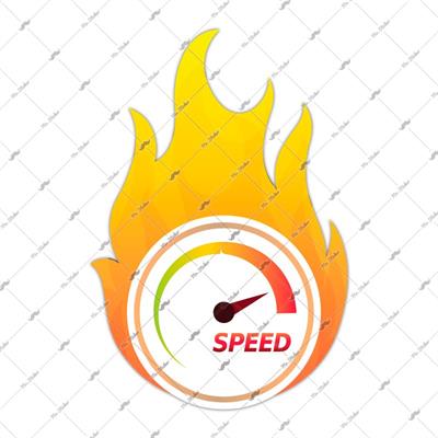 RFHLM41 Reflektif Hiz Yazili Alevli Etiket