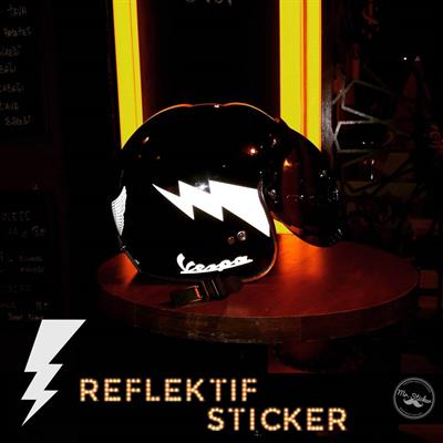 RFHLM43 Reflektif Yildirim Etiketi - Simetrik Sol Sag Set