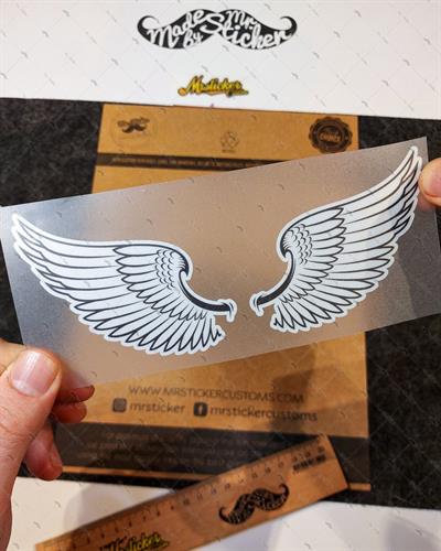 RFHLM45 Reflektif Melek Kanadi Etiketi