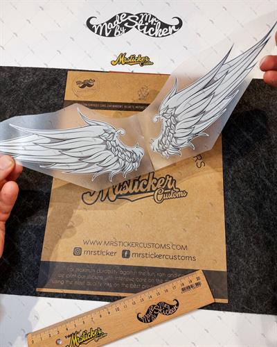 RFHLM46 Reflektif Melek Kanadi Etiketi - Ozel Seri