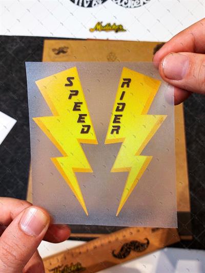 RFHLM49 Reflektif Hizli Surucu Yazili Etiket