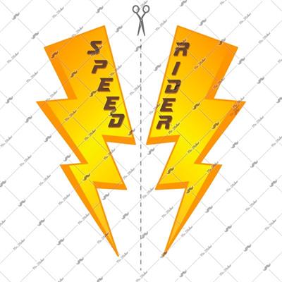 RFHLM49 Reflektif Hizli Surucu Yazili Etiket