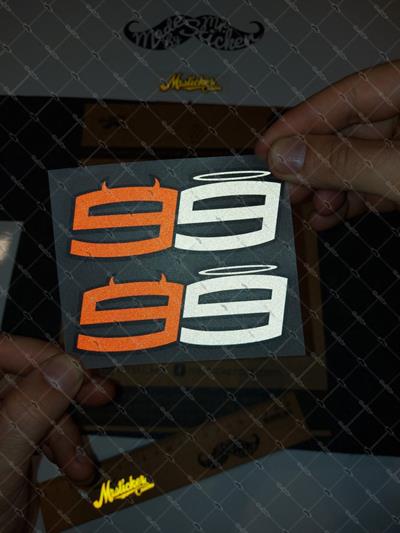 RFHLM50 Reflektif Lorenzo 99 Etiket Seti - 2li Set