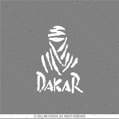 RFHLM55 Reflektif Dakar Etiketi - Beyaz Renk